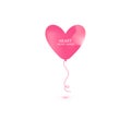 Heart Heart balloon abstract banner collections. Organic or fluid shapes with pastel neon color design. Usable for web