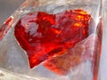 Heart Ice perspective 03 Royalty Free Stock Photo