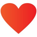 Heart icon. Heart icon art. Heart icon eps