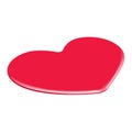 Heart icon. Heart icon art. Heart icon. Heart icon Image. Heart icon logo. Heart icon sign. Flat heart icon. Heart icon design. Ve Royalty Free Stock Photo