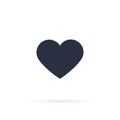 Heart icon vector 10 eps design. Like and Heart icon. Upvote likes buttons. Social nets red heart web buttons isolated