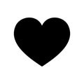 Heart Icon Vector. Perfect Love symbol. Vector illustration