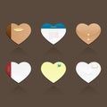 Heart icons