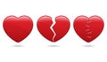 Heart Icons EPS Royalty Free Stock Photo