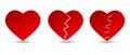 Heart icons Royalty Free Stock Photo