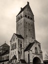 Heart Jesus Tower Church in Singen Royalty Free Stock Photo