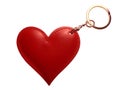 Heart key chain Royalty Free Stock Photo