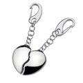 Heart key-ring Royalty Free Stock Photo