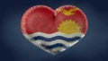 Heart of the Kiribati flag.