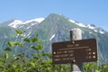 Heart Lake sign Royalty Free Stock Photo