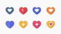 Heart and Like Icon: Symbolic Representation for Web Design