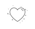 Heart line icon. Love sign. Vector Royalty Free Stock Photo