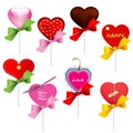 Heart lollipop