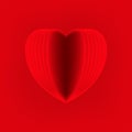 Red heart, love heart