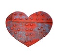 Heart of Metal Royalty Free Stock Photo