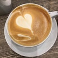 A heart in my coffee?