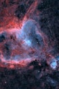 Heart nebula in Cassiopeia Royalty Free Stock Photo