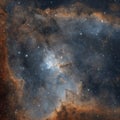 Heart Nebula - IC 1805 Royalty Free Stock Photo