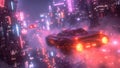 Neon Pursuit: A High-Speed Chase Through the City of Tomorrow