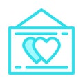 HEART OPEN MAIL icon