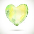 Heart-organic-green
