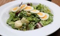 Heart of palm salad palmito ensalada in costa rica Royalty Free Stock Photo