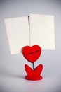 Heart photo holder