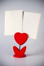 Heart photo holder