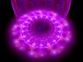 The heart of pink mandala Royalty Free Stock Photo