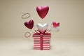 Heart present box