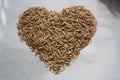 Heart, Rice, Royalty Free Stock Photo
