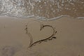 Heart of sand Love you as the grain of sand