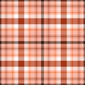 Seamless pattern. Repeating plaid tartan neutral color. Check design prints. Repeated scottish flannel. Madras fabric Royalty Free Stock Photo