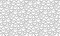 Heart seamless pattern for Valentines day, Wedding, Mothers day card