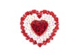 Heart shape candy for valentine