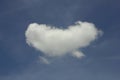 Heart shape cloud