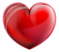 Heart Shape Cricket Ball