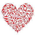 Heart shape design Royalty Free Stock Photo