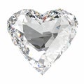 Heart shape diamond Royalty Free Stock Photo