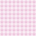 Heart shape love valentine's day seamless pattern