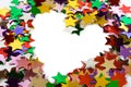 Heart shape stars Royalty Free Stock Photo