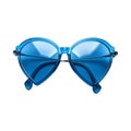 Heart Shape Sun Glasses on Transparent Background - Ai Generated Royalty Free Stock Photo