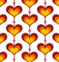 Heart shaped background