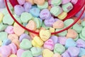 Heart shaped candy Royalty Free Stock Photo