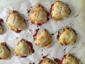 Heart Shaped Cherry Tarts for Valentines.