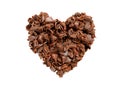 Heart shaped chocolate Royalty Free Stock Photo