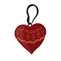 Heart shaped christmas decoration for Christmas tree