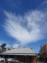 Heart shaped cloud - cosmic connection in the sky