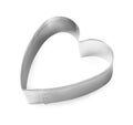 Heart shaped cookie cutter Royalty Free Stock Photo