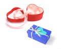 Heart-shaped Gift Boxes Royalty Free Stock Photo